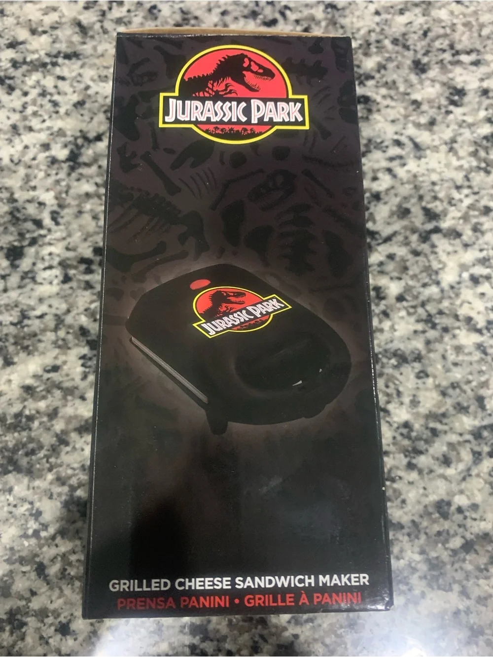 Brand New Jurassic Park Black Grilled Cheese Sandwich Maker